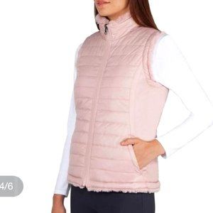 Nicole Miller M Reversible Pink Vest NWT